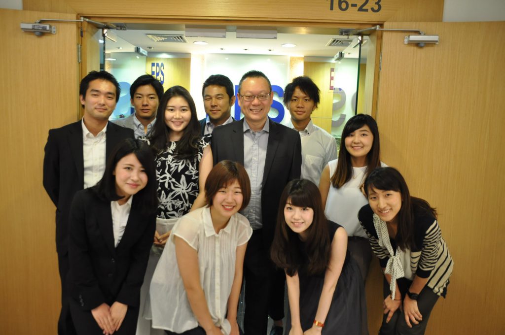 INTERN KAIAGIのオフィスに日本人学生が訪問してくれました