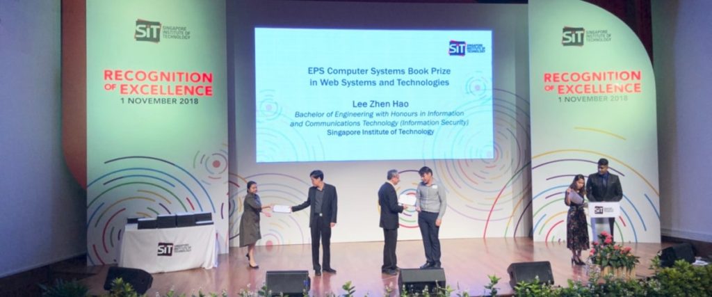 Singapore Institute of Technology "The Recognition of Excellence Ceremony 2018"