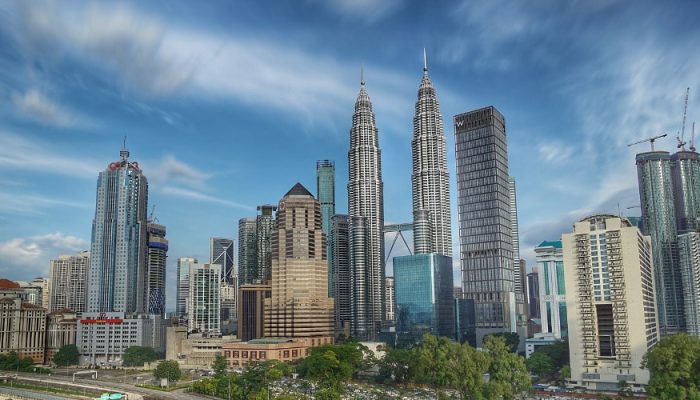 マレーシアの街（昼）